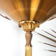 Golden halogen lamppost Louis XV Lucien Gau