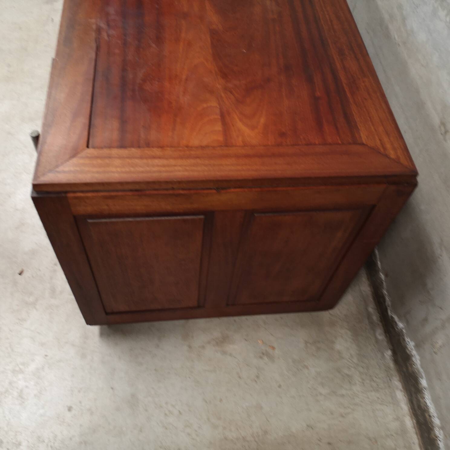 Modernist mahogany desk from cuba dominique art deco 1940