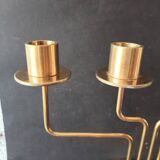 Vintage IKEA brass chandelier – 4 branches – 1990s