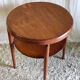 Art Deco style side table in solid wood - 1930s/1940s