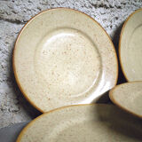 Set of 6 Polish ceramic dessert plates