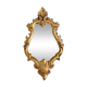 Vintage baroque style gold resin mirror