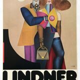 Original exhibition poster by Richard Lindner, Galeria Maeght, Barcelona, 1980