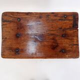 18th Century Spanish Chestnut Wood Side Table