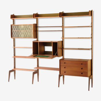 Wall Unit by John Texmon, 3 Modules, Norway, 1960s