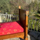 19th Century Empire Period Solid Walnut Daybed