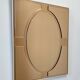 Bronze Rectangular Wall Mirror by Giannobi, Italy