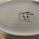 Small Marie Claude model dish, Gien