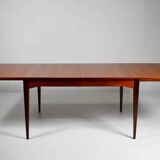 Large teak dining table. 1960s.