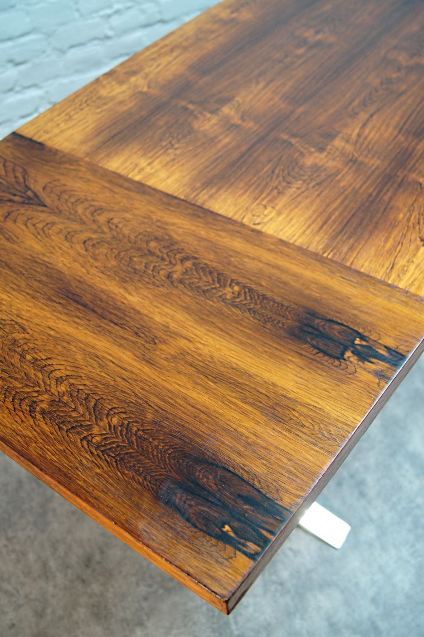 Vintage adjustable rosewood dining or coffee table from K&G, 1960s
