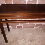 Ancienne console chinoise en bois dur, chine dynastie qing