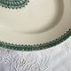 Oval serving dish, antique earthenware from Creil and Montereau.