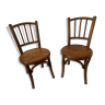 Paire chaises bistrot enfant