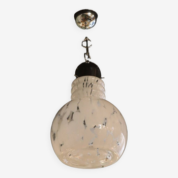 Vintage Italian Murano glass pendant light, 1970s