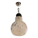 Vintage Italian Murano glass pendant light, 1970s