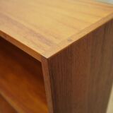 Bibliothèque en teck, design danois, années 1970, production : Danemark