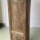 Vintage solid wood column display cabinet