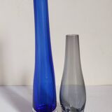 Duo de soliflores de verrier vintages