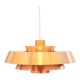 Mid Century Brass Ceiling Light - Jo Hammerborg for Fog & Mørup, Denmark