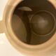 Théière / cafetière vintage en grès – Design moderniste années 70 –
