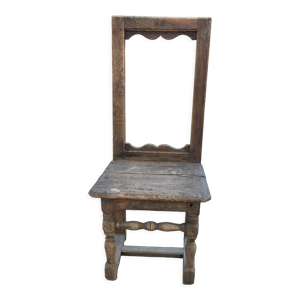 Chaise art populaire