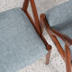 Midcentury Danish set of 4 dining chairs in teak by Kai Kristiansen 1960s