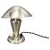 Bauhaus Chrome Table Lamp with Adjustable Shade, 1930s