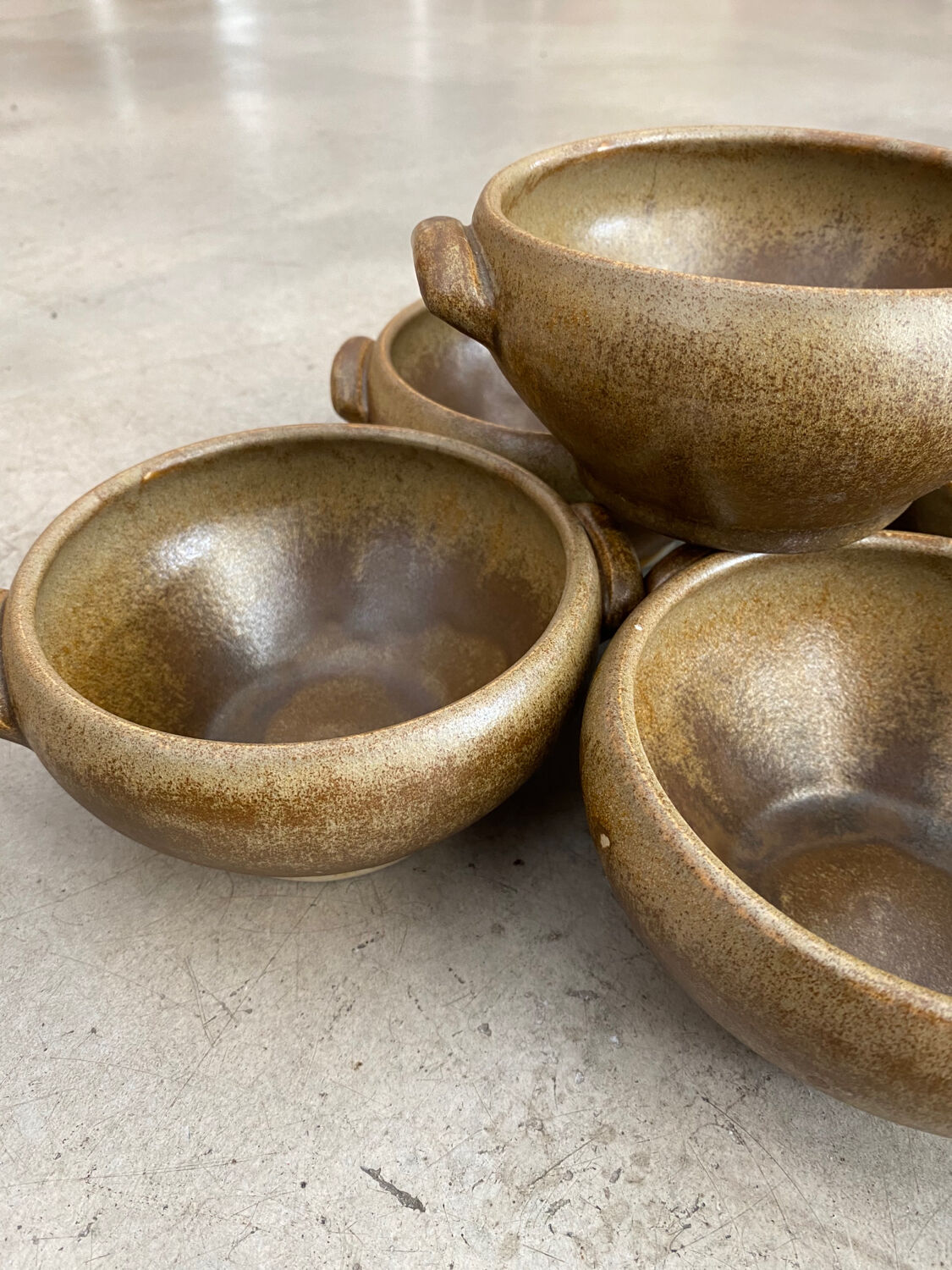 Digoin stoneware bowls