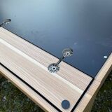 Hülsta dining table mod. Et 20 in beech with extension