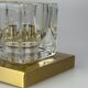 60s 70s Peill & Putzler Cube wall lamp ceiling lamp ice glass space design