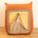 Togo leather armchair by Michel Ducaroy for Ligne Roset