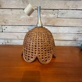 Wicker chandelier