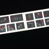 1940s creative game magnetic slate no. 2