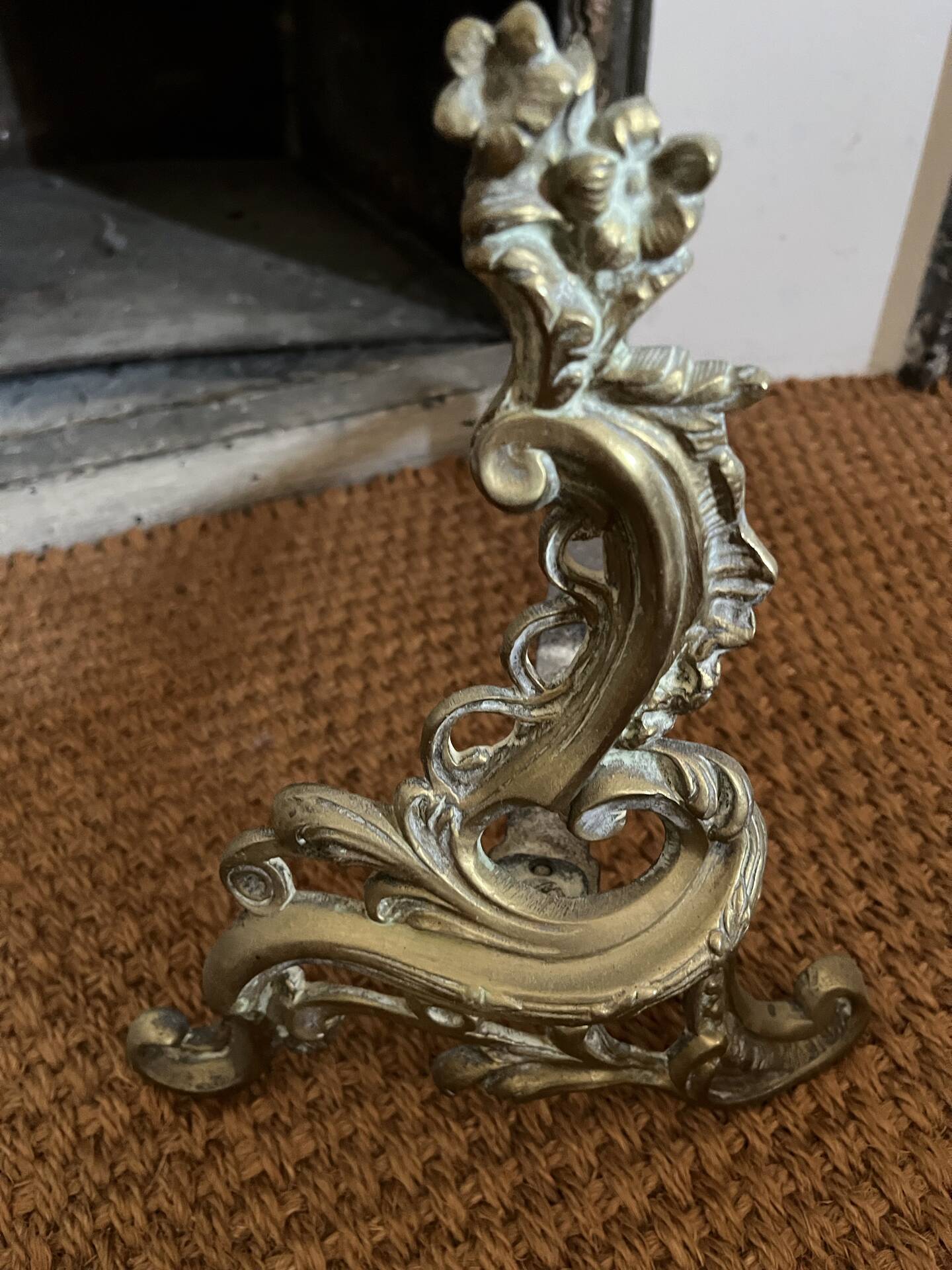 Chenets Louis XV