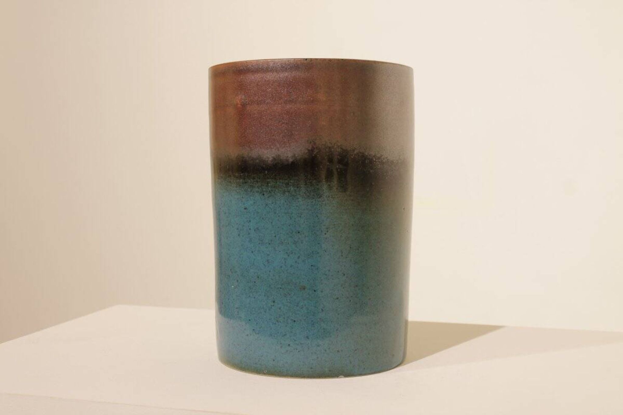 Important vase pique fleurs en grès de Charles Gaudry (1933-1980)