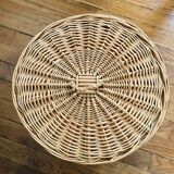 Small woven rattan basket