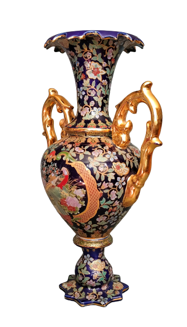 Amphora vase ansé Zhongguo Zhi Zao ~ China ~ 70s