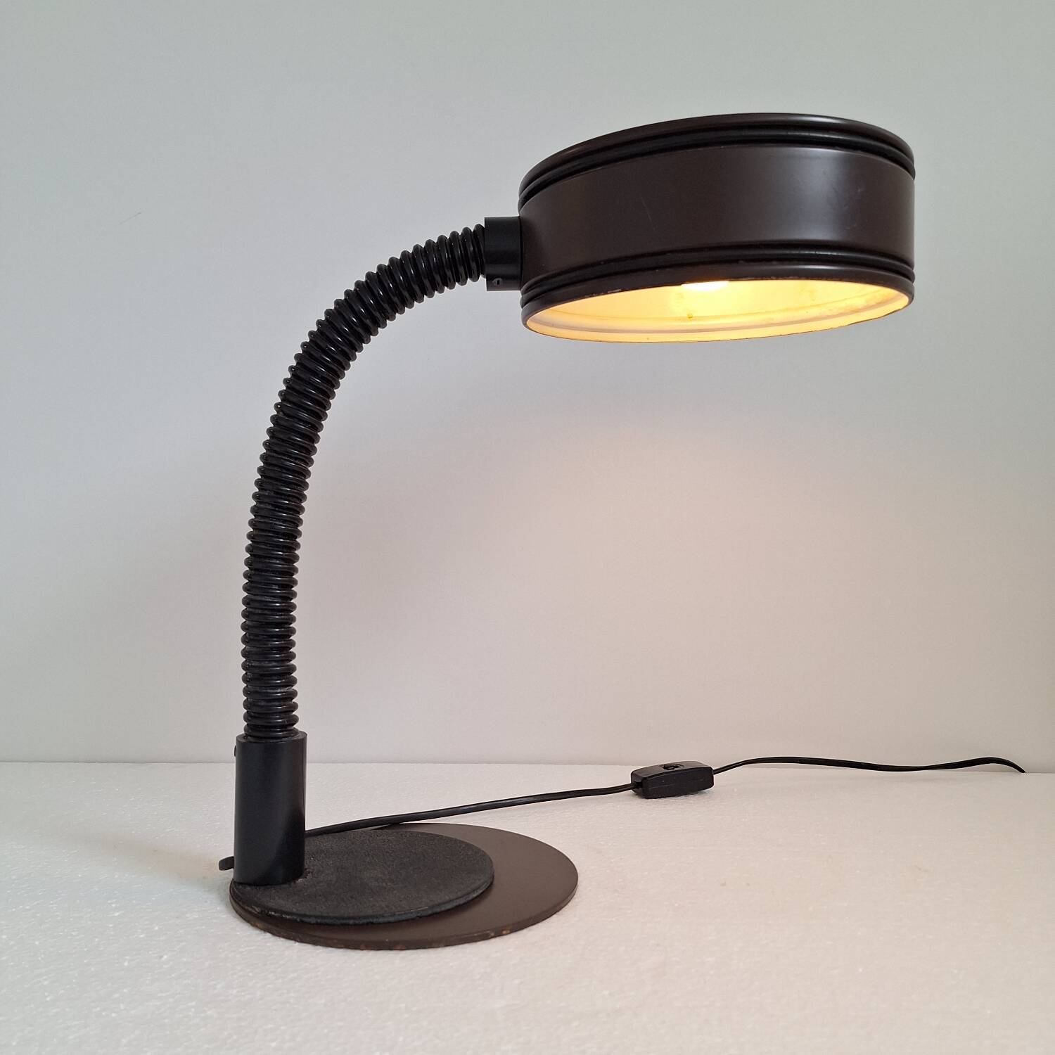 Massive Lighting Vintage Belgian Gooseneck Desk Lamp