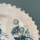 Set of 7 flat plates Terre de Fer XIXth "Madrid"