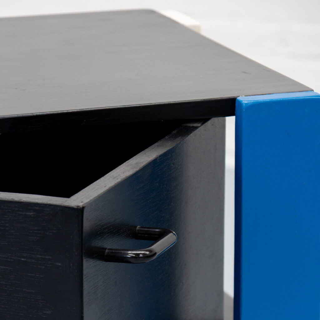 Rietveld style side table 1980s