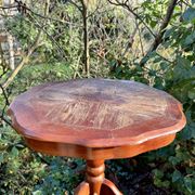 Vintage solid wood side table