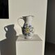 Large ceramic flower bouquet jug H23