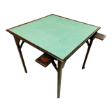 Old folding wooden gaming table