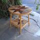 Rattan coffee table