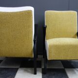 Paire de fauteuils de Jindrich Halabala
