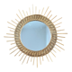 Rattan sun mirror