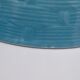 Salad bowl in earthenware Digoin Sarreguemines trompe l'oeil basket in blue