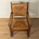 Brutalist armchair