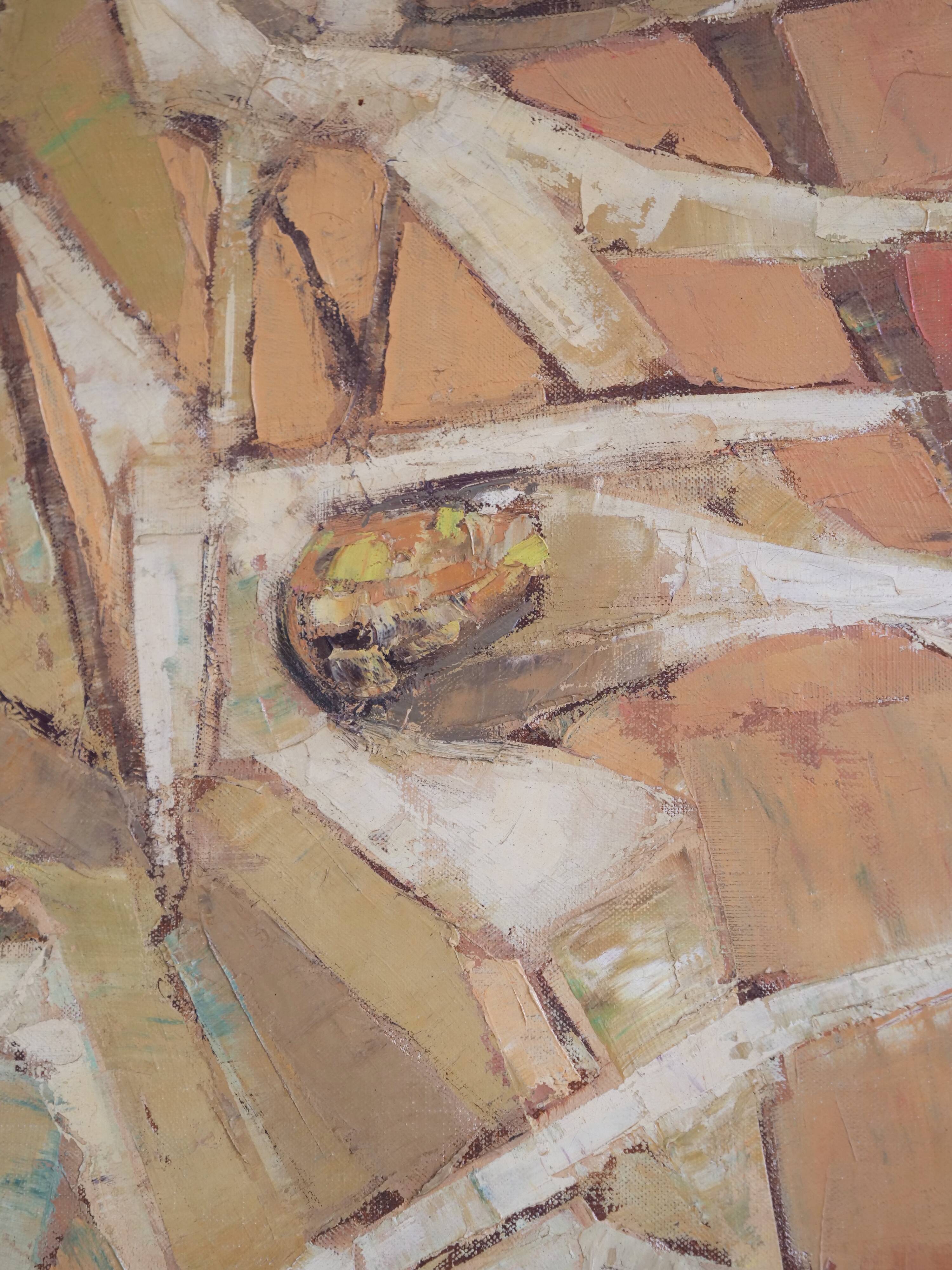 Geometric nature painting by marco magis