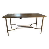 Rectangular pedestal table